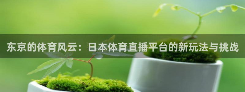 松鼠宝贝体育：东京的体育风云：日本体育直播平台的新玩法与挑战
